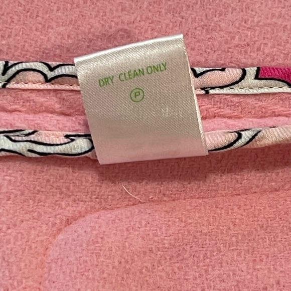 Lily Pulitzer Wool Blend Pink Peacoat size 5 - Picture 7 of 8